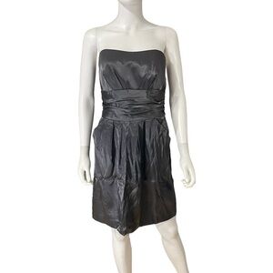 David's Bridal Bridesmaid  Strapless Dress Size 12